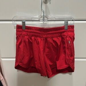 Lululemon running shorts size 8